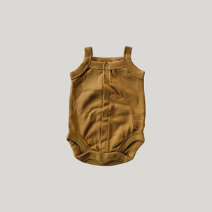 Tank Top Suit | Antique Brass