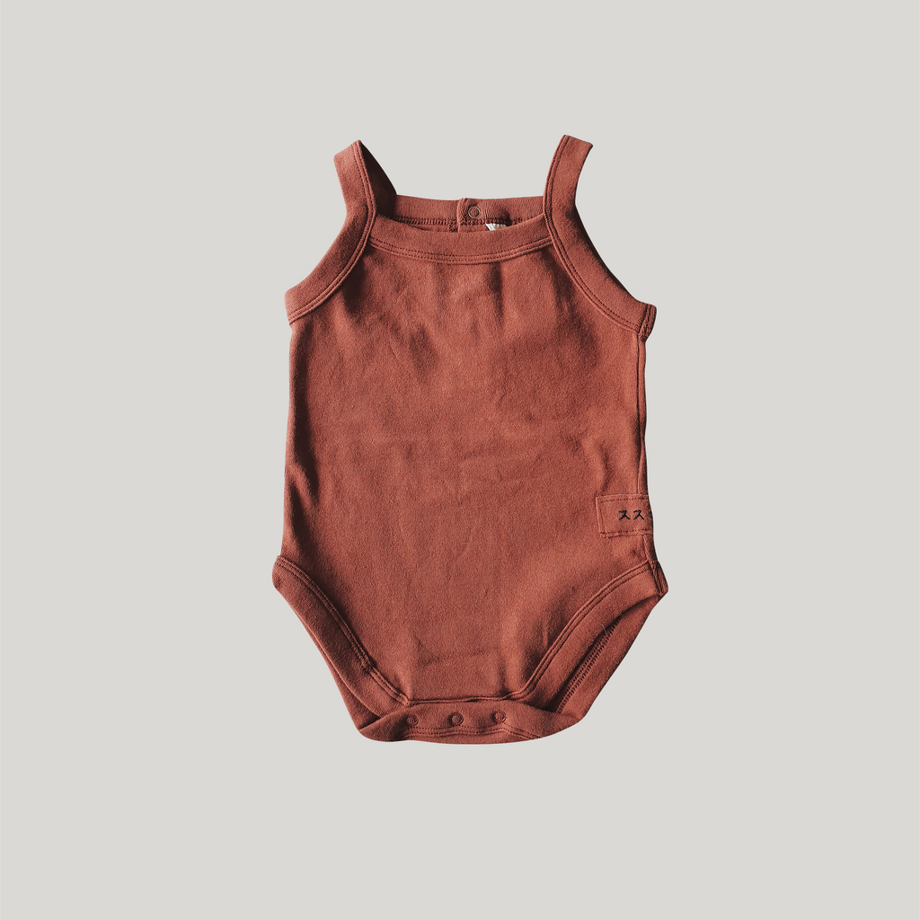 Tank Top Suit | Burnt Orange